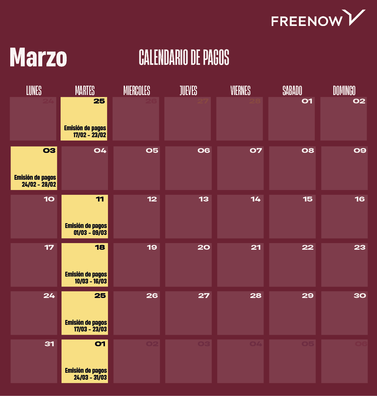 March 2025 Payment Calendar .png